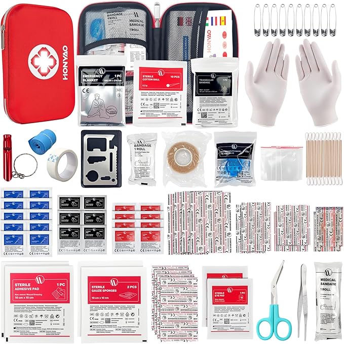 HONYAO Första Hjälpen-Kit 222 Delar Komplett - produktbild