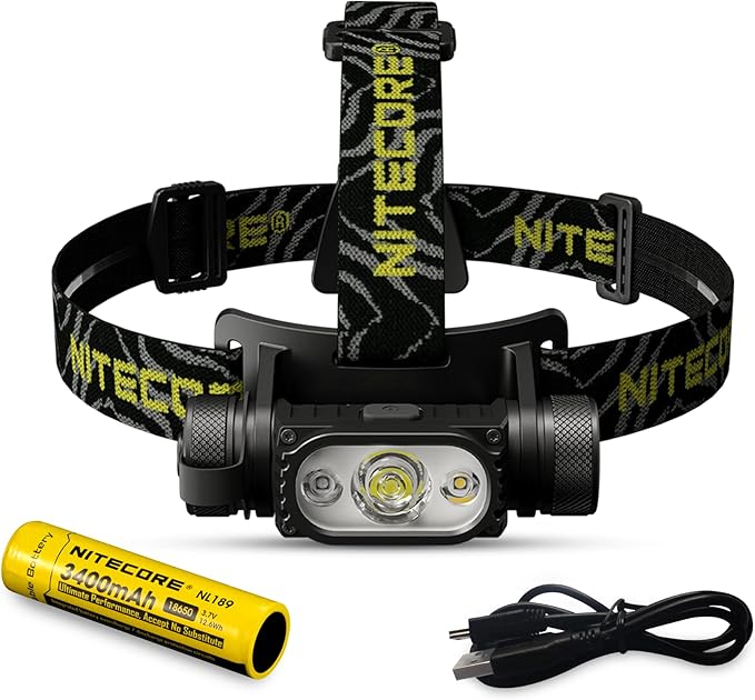Nitecore HC65 V2 Pannlampa 1750 Lumen USB-C - produktbild